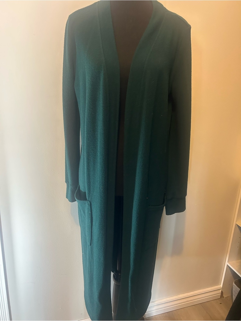 Noisy May Teal Long Sleeve cozy Knit cardigan